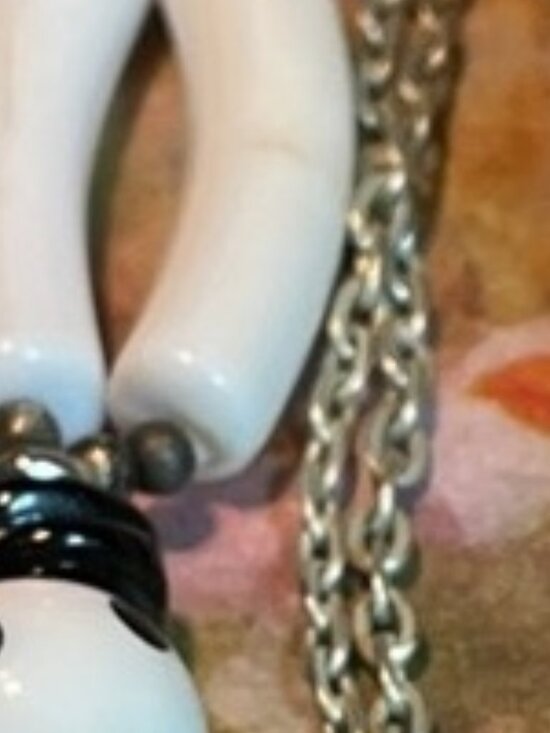 Jewelry - Robert Rose Blue Necklace , White and Black Necklace and White Stretch Ring